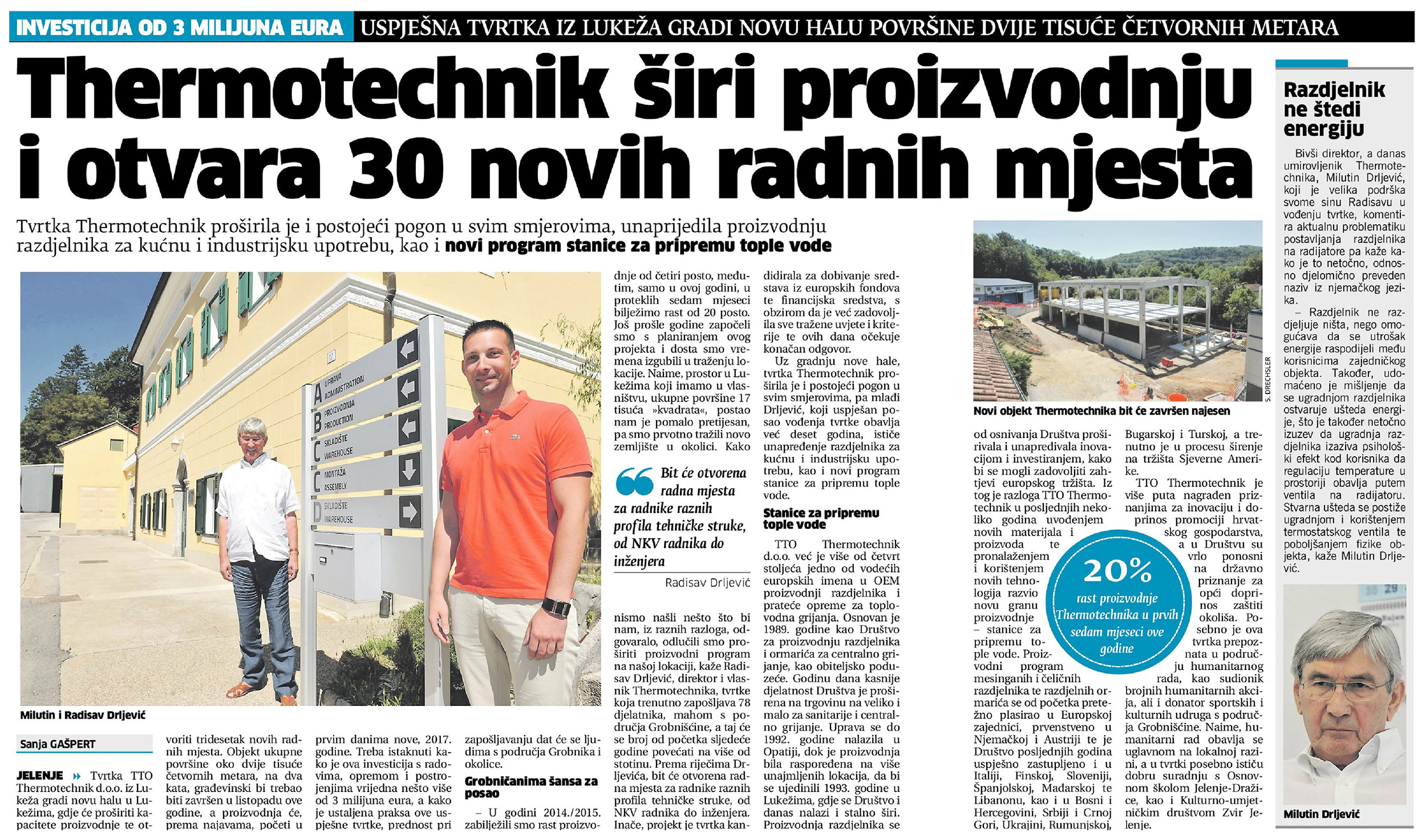 Općina Jelenje koči najvećeg poduzetnika na svom području
